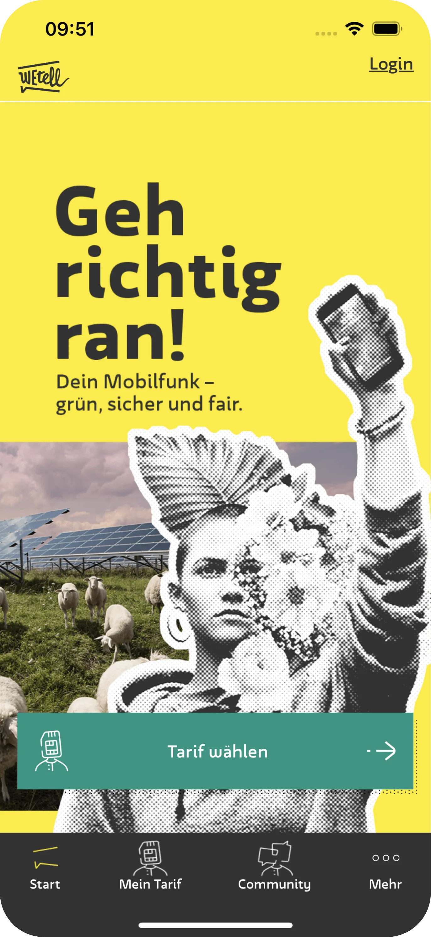 Zur Veranschaulichung und für einen kurzen Blick in die Grailify App, wird ein Screendesign mit neuen Sneaker-Releases dargestellt.